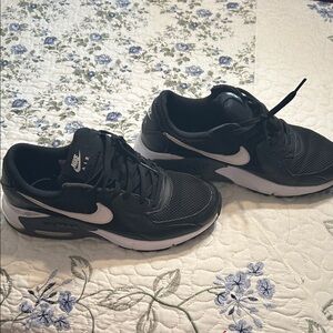 Nike Air Max Black and White Shoes